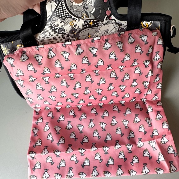 Petunia Pickle Bottom Disney Beauty And The Beast Pop Art Belle Stroller Caddy - Picture 8 of 12